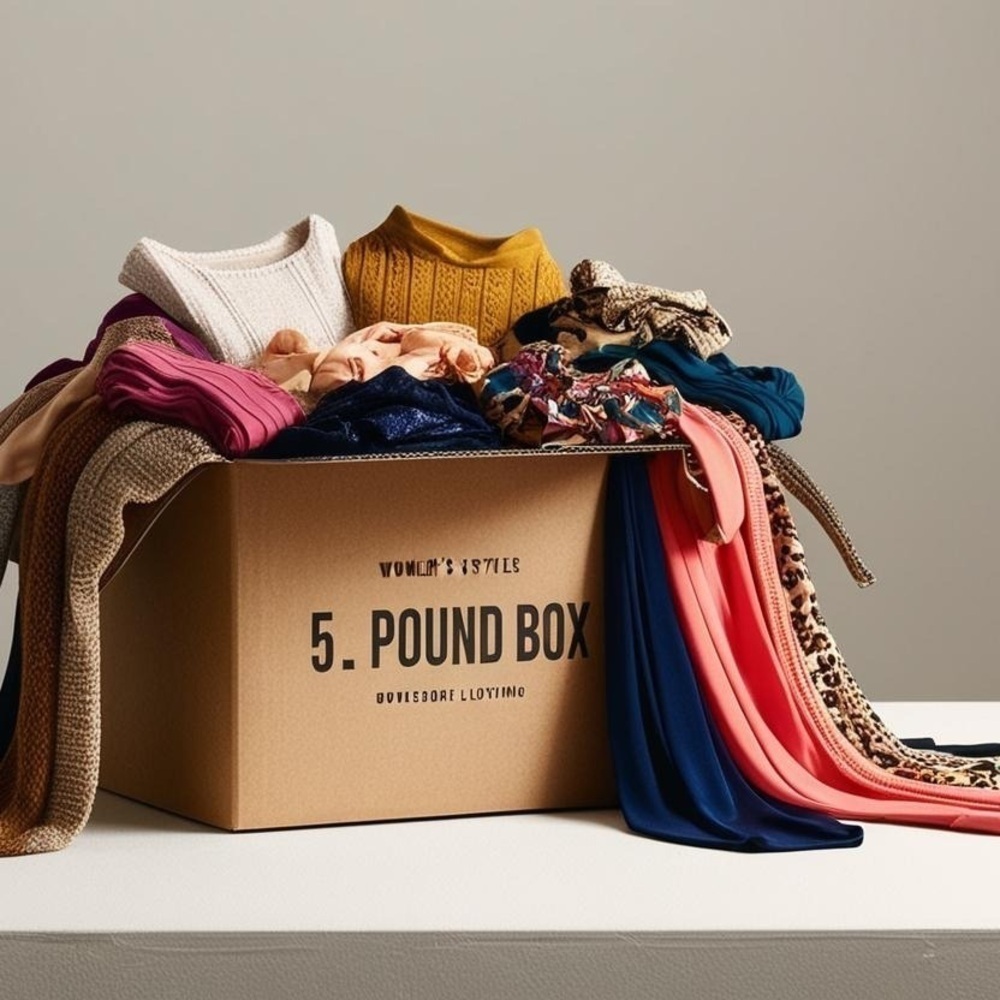 5 LBs Assorted Women's Boutique Clothing Box NWOT